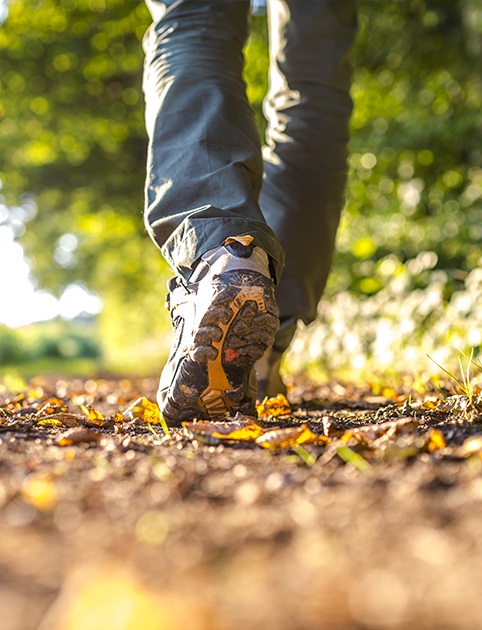 Person on a hike