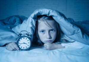 Young girl with sleep apnea in Topeka